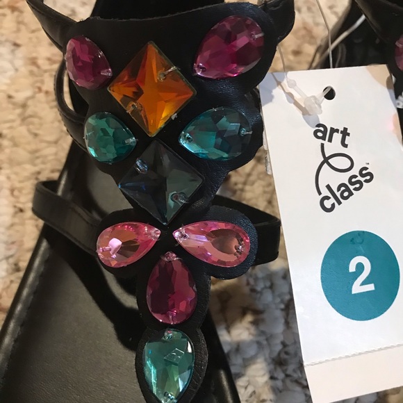 Gladiator sandals with faux gems - Picture 4 of 7